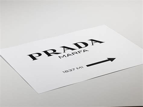 quadro prada marfa nero|Poster Prada Marfa in bianco e nero. Gossip girl quadro di moda .